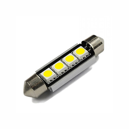 Лампы автомобильные светодиодные C5W T11 C006, 12V, L-39 мм, CANBUS, SV8.5, AVS - 2 шт - Артикул A07053S_AV1