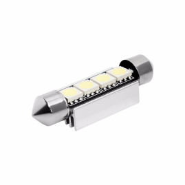 Лампы автомобильные светодиодные C5W T11 C006, 12V, L-39 мм, CANBUS, SV8.5, AVS - 2 шт