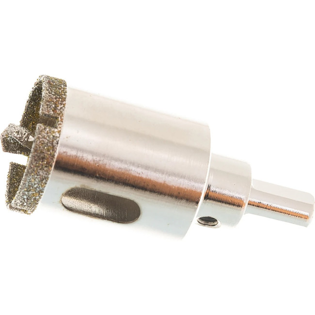 Сверло алмазное по керамограниту, 32 х 67 мм, трехгранный хвостовик - Артикул 72632311