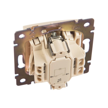 Выключатель одноклавишный, с подсветкой, слоновая кость, Legrand Valena, 774310 - Артикул 774310