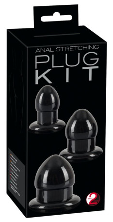 Набор растягивающих анальный вход пробок Anal Stretching Plug Kit - Артикул 100402