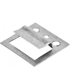 Кляймер для вагонки №2, оцинкованный с гвоздями, 100 шт