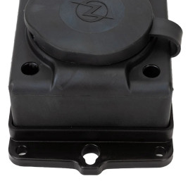 Колодка розеточная электрическая 4-х местная герметичная IP44 NE-AD